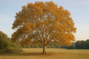 California Sycamore in Autumn