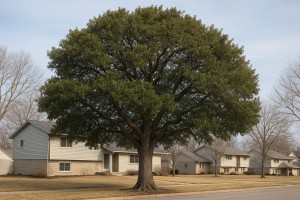 Canyon Live Oak in Winter