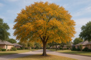 Cedar Elm in Autumn