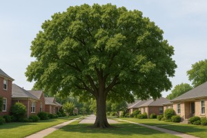 Cherrybark Oak in the summer