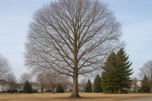 Cherrybark Oak in Winter