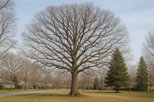 Chestnut Oak in Winter