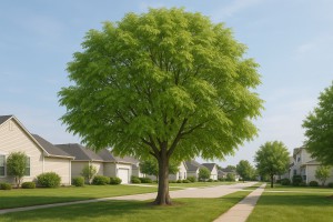 Chinaberry in Spring