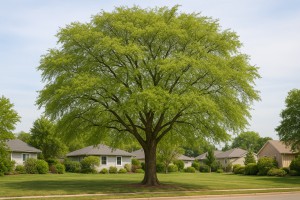 Chinese Elm in Spring