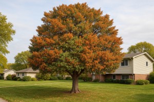 Chinese Juniper in Autumn