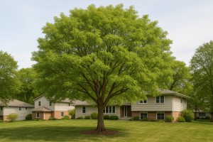 Chinese Pistache in Spring