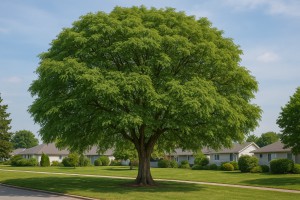 Chinese Scholar Tree in Summer