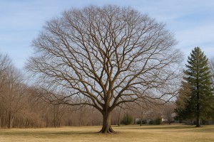 Chinese Scholar Tree in Winter