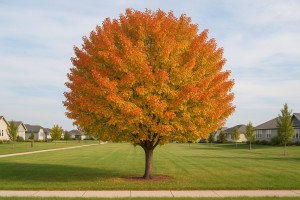 Chokecherry in Autumn