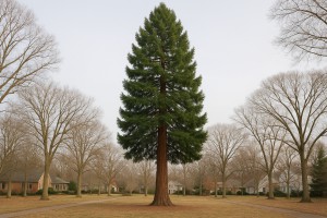 Coast Redwood in Winter