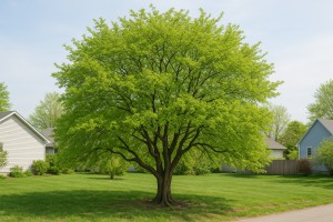 Cockspur Hawthorn in Spring