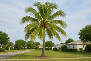 Coconut Palm in Spring