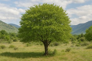 Common Hawthorn in Spring