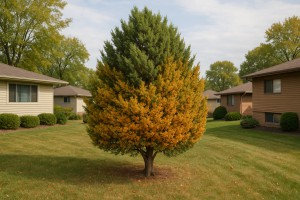 Common Juniper in Autumn