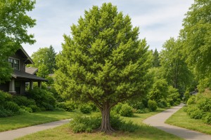 Common Juniper in Spring