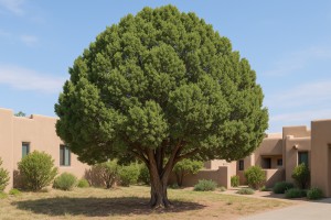Common Juniper in Summer