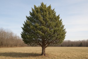 Common Juniper in Winter