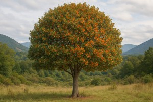 Dahoon Holly in Autumn