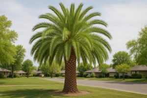 Date Palm in Spring