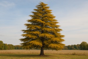 Deodar Cedar in Autumn