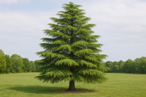 Deodar Cedar in Spring