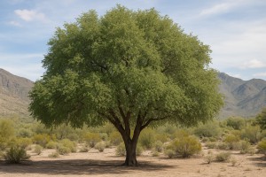 Ironwood (Olneya tesota) in the summer