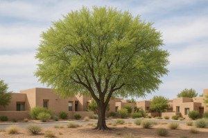 Desert Olive in Spring