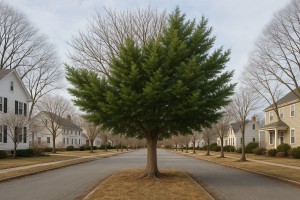 Desert Olive in Winter