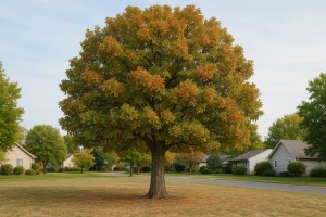 Desert Scrub Oak in Autumn