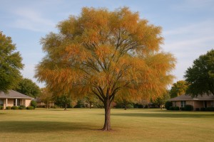 Desert Willow in Autumn
