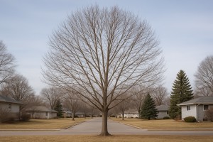 Downy Serviceberry in Winter