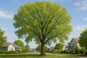 Eastern Cottonwood in Spring