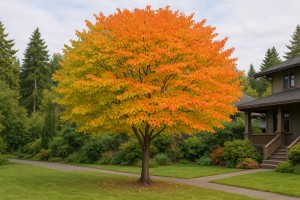 Eastern Redbud in Autumn