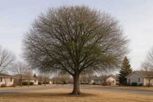 Emory Oak in Winter