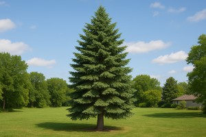 Engelmann Spruce in the summer