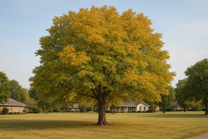 English Walnut in Autumn