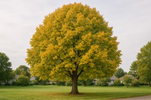 European Linden in Autumn