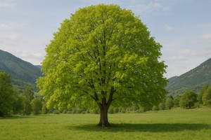 European Linden in Spring