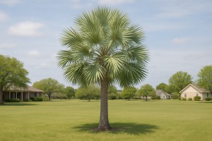 Florida Silver Palm in Spring