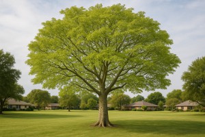 Floss-silk Tree in Spring
