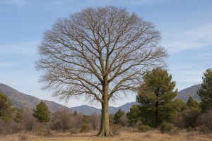 Floss-silk Tree in Winter