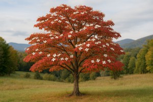 Flowering Dogwood in Autumn