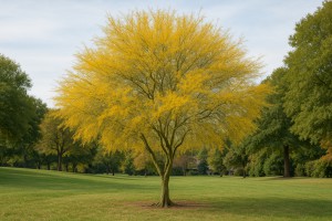 Foothill Palo Verde in Autumn