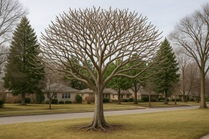 Frangipani in Winter