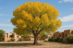 Fremont Cottonwood in Autumn