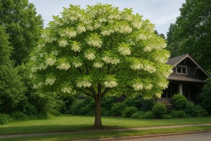 Fringe Tree in Summer