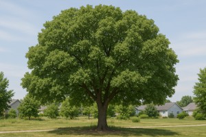Gambel Oak in the summer