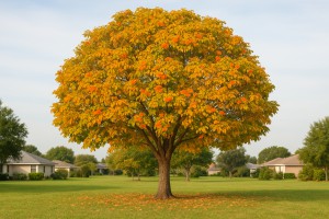 Geiger Tree in Autumn