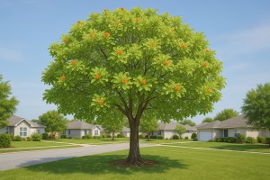 Geiger Tree in Spring