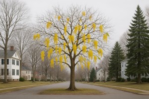 Golden Shower Tree in Winter